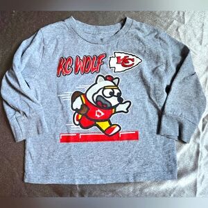 KC Chiefs NFL long sleeve kids shirt